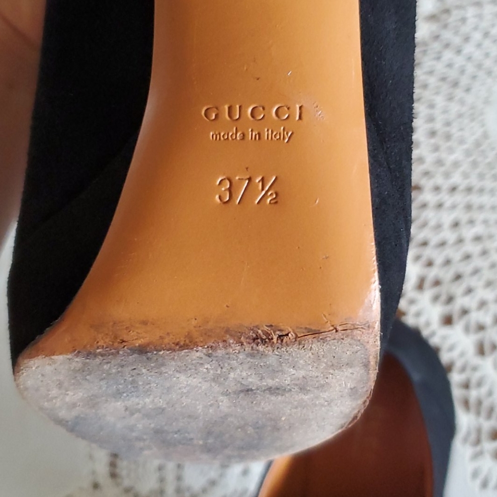 Gucci ankle booties / Boots / suede - Picture 11 of 14